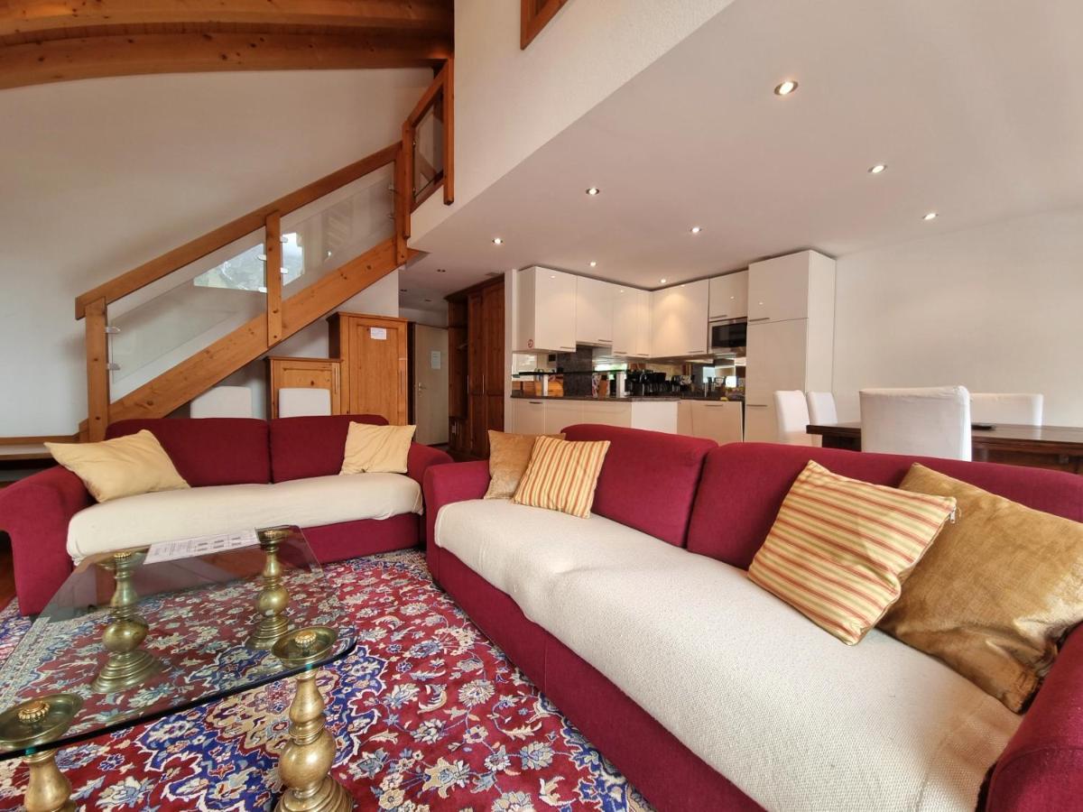 Chalet Haus Perla Saas-Fee Bagian luar foto
