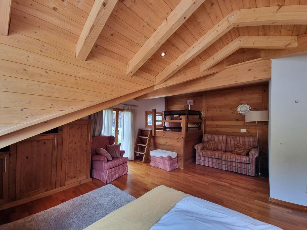 Chalet Haus Perla Saas-Fee Bagian luar foto