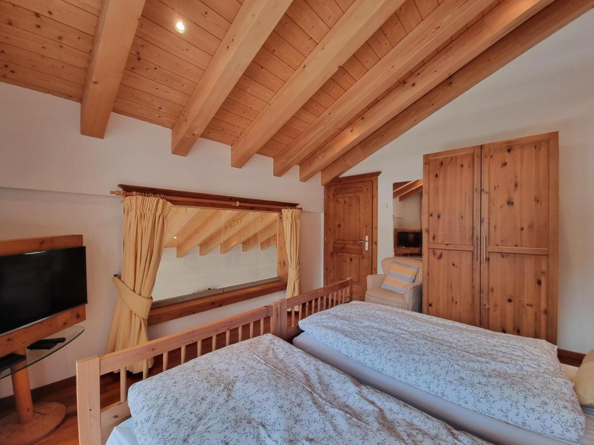 Chalet Haus Perla Saas-Fee Bagian luar foto